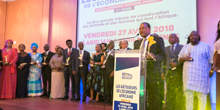 Samuel Dossou-Aworet receives the 2018 Lifetime Achievement Award!